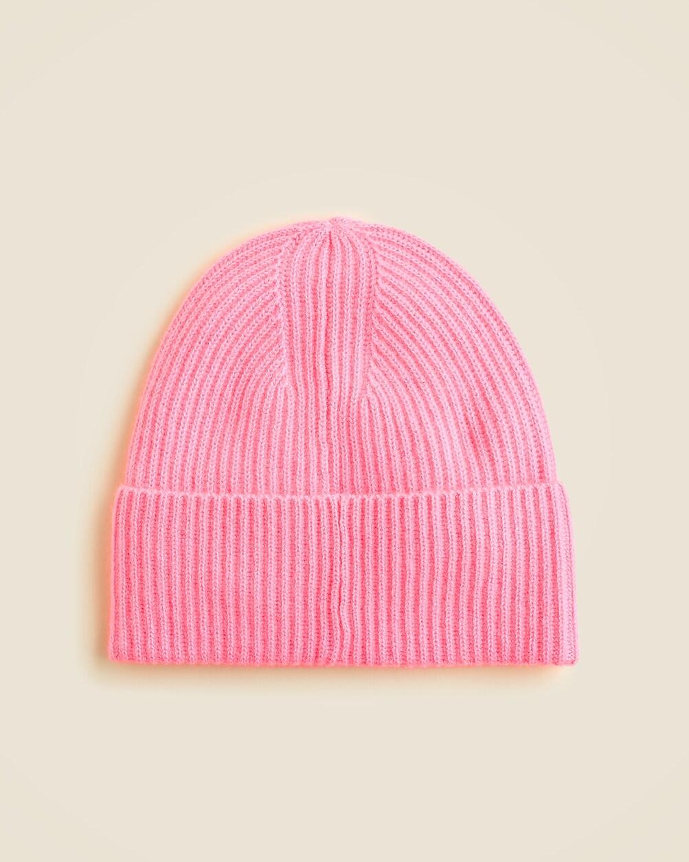 Ribbed cashmere beanie by J.CREW