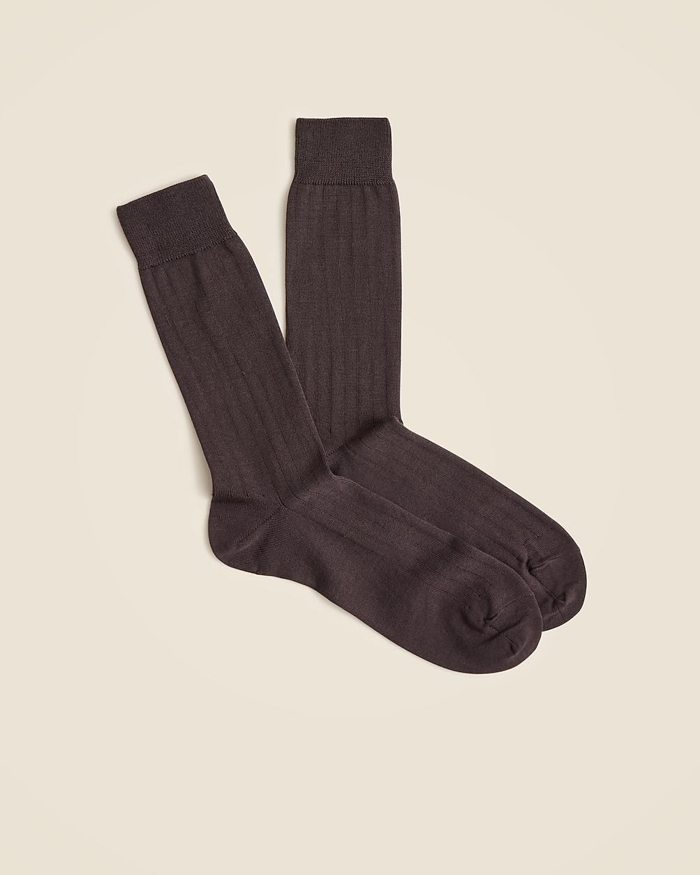 Ribbed dress socks by J.CREW