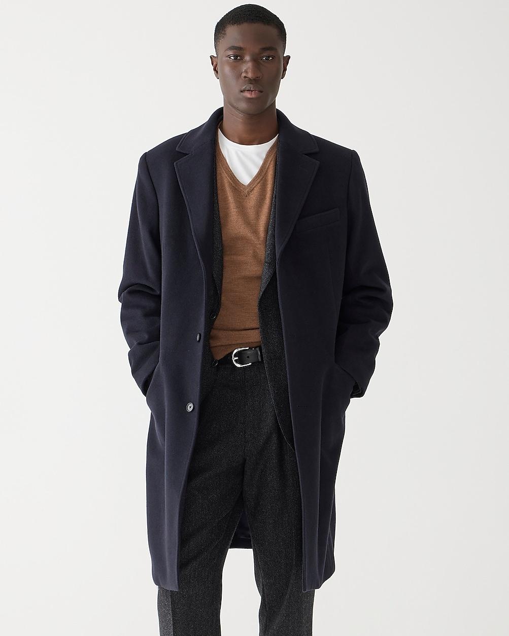 Rivington topcoat in Italian wool blend by J.CREW