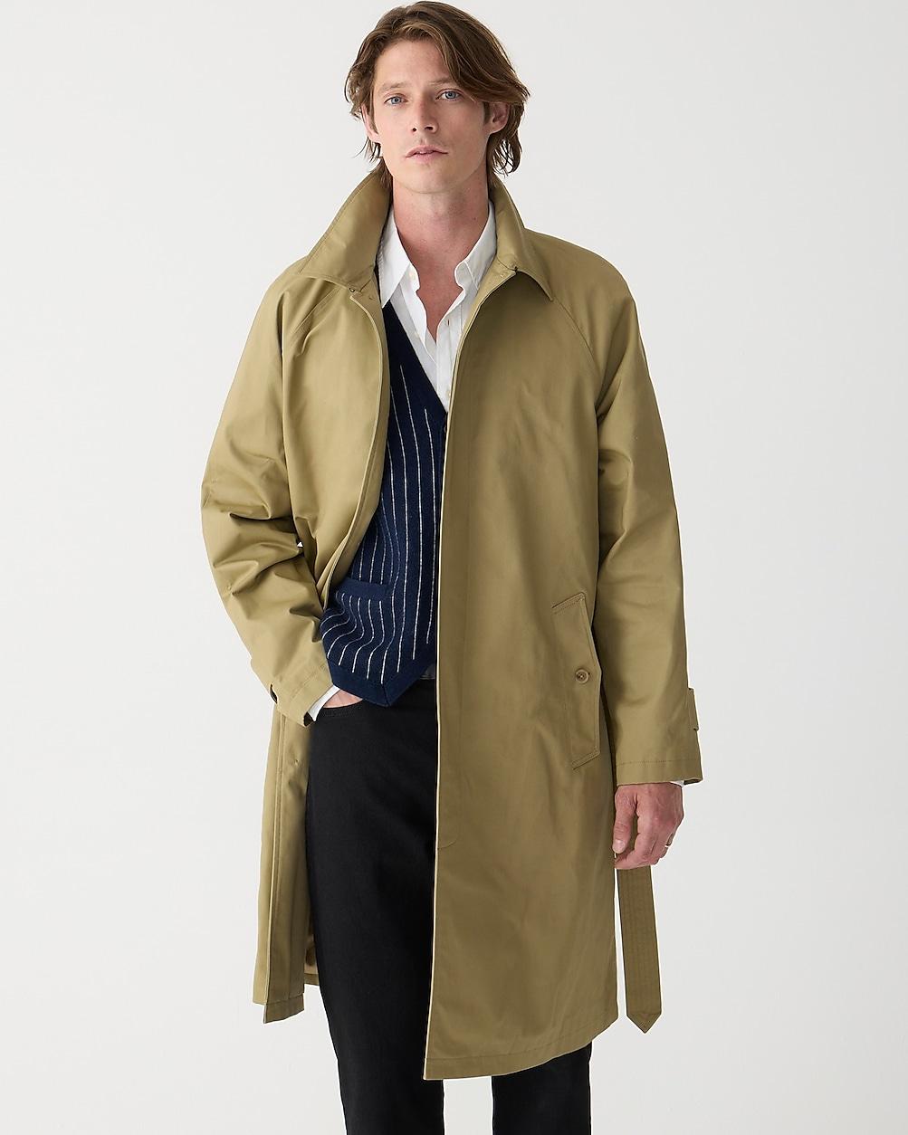 Rivington trench coat in water-resistant cotton by J.CREW