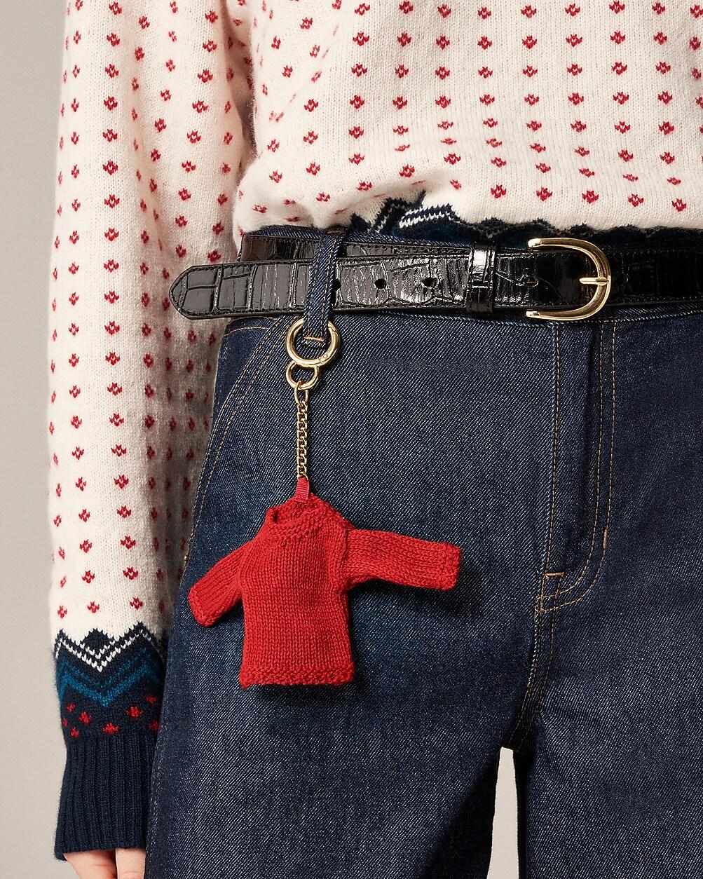 Rollneck™ bag charm by J.CREW