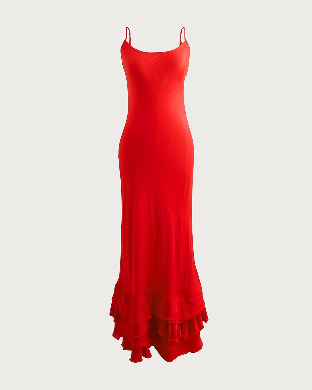 Ruffle-trim slip dress by J.CREW