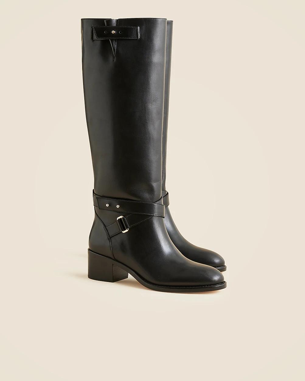 Ryder knee-high boots in leather by J.CREW