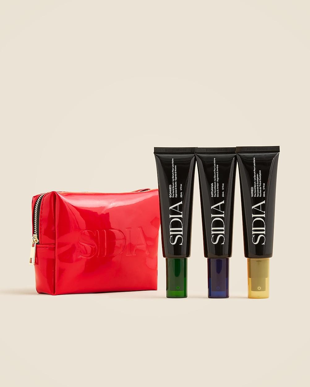 SIDIA hand serums trio by J.CREW