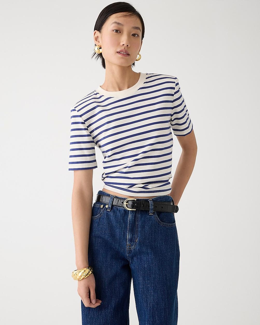 Saint James® X J.Crew structured T-shirt by J.CREW