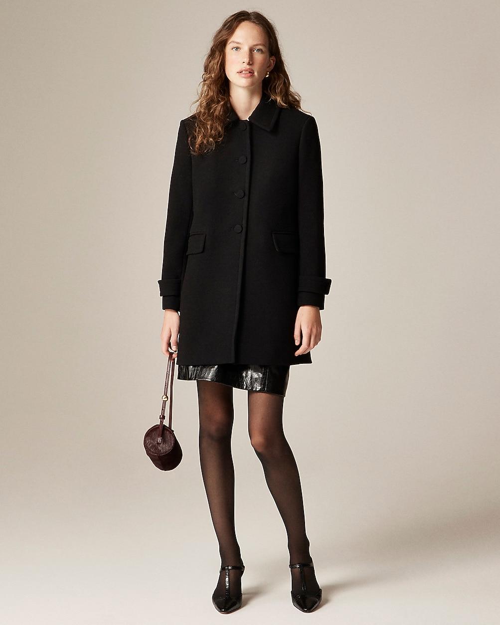 Salon coat in Italian double-cloth by J.CREW