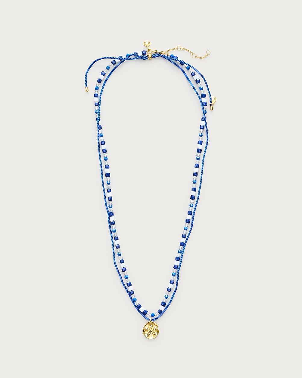 Sand dollar charm necklaces set-of-two by J.CREW