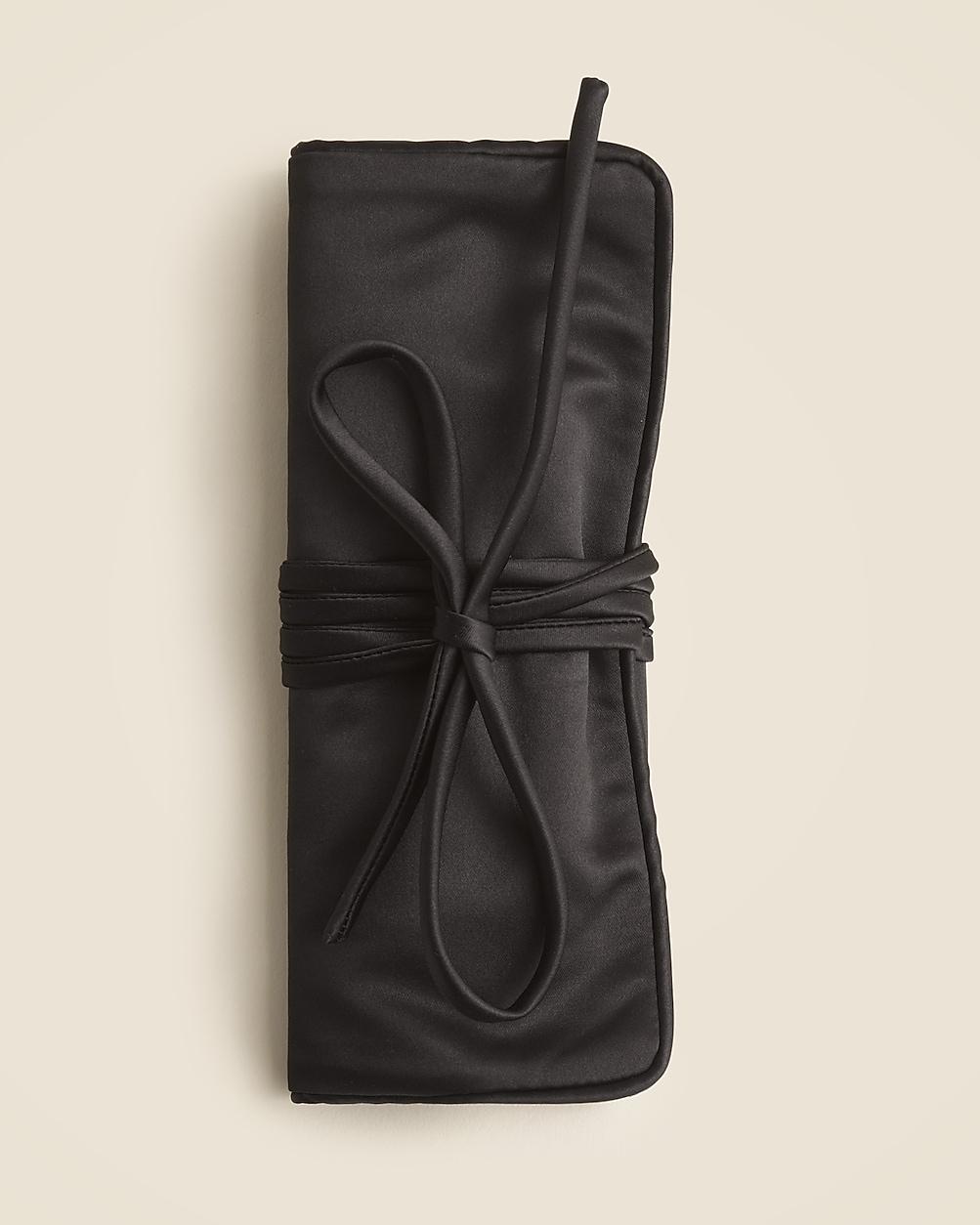 Satin jewelry roll by J.CREW