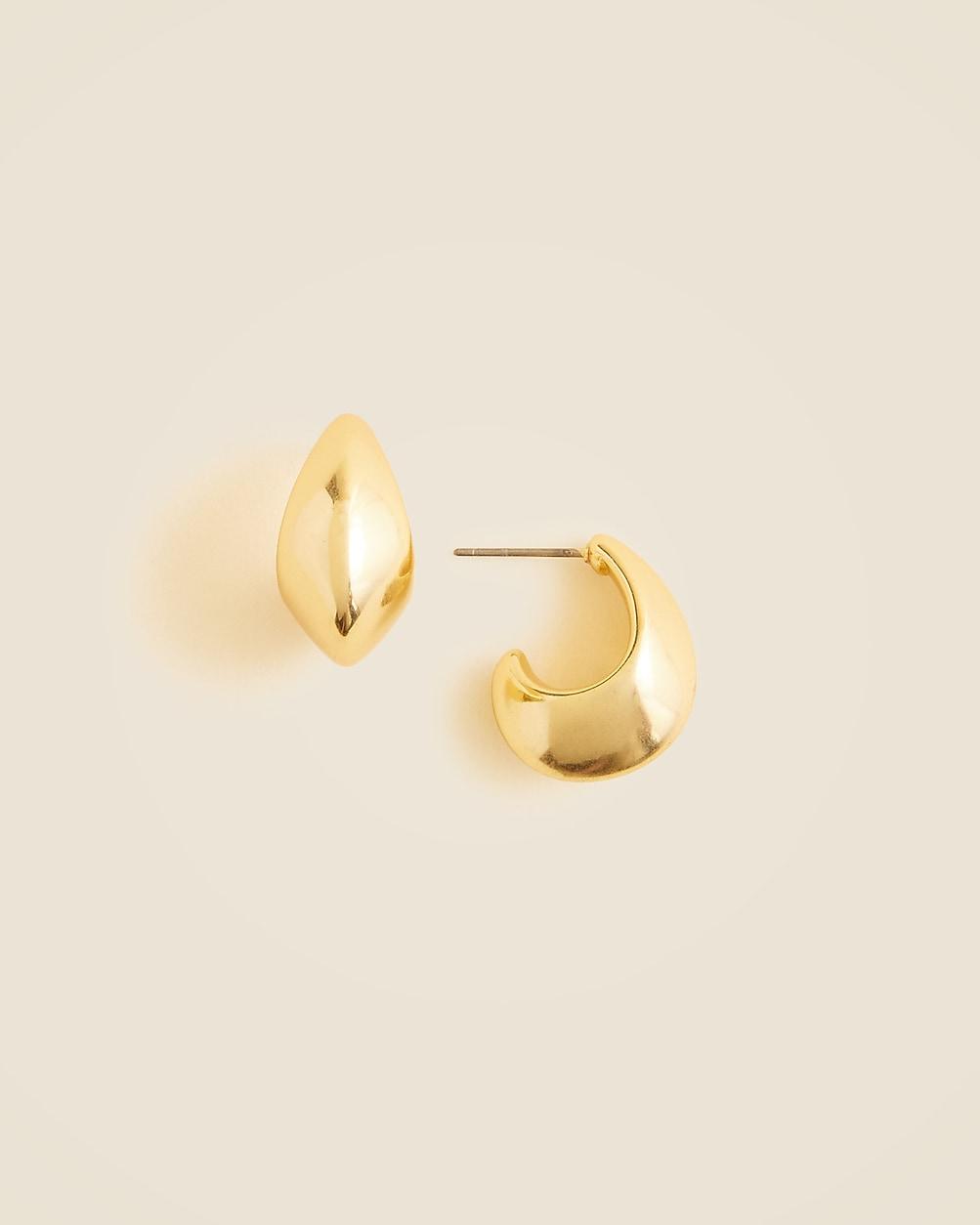 Sculptural hoop earrings by J.CREW