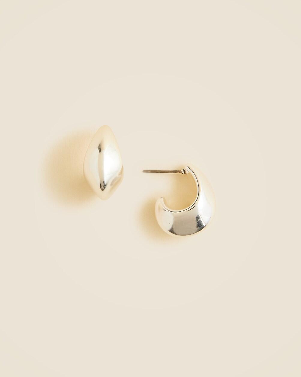 Sculptural hoop earrings by J.CREW