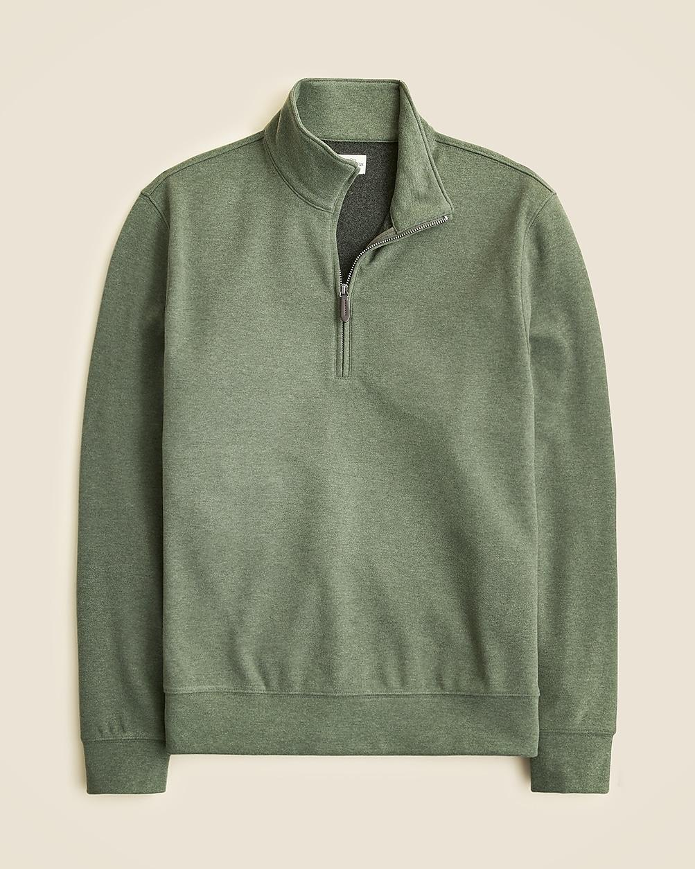 Seaboard soft-knit quarter-zip pullover by J.CREW