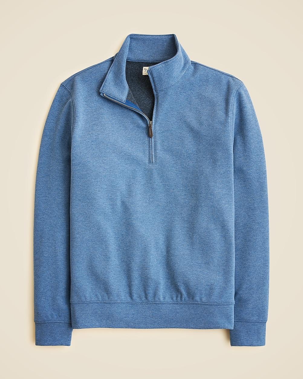 Seaboard soft-knit quarter-zip pullover by J.CREW