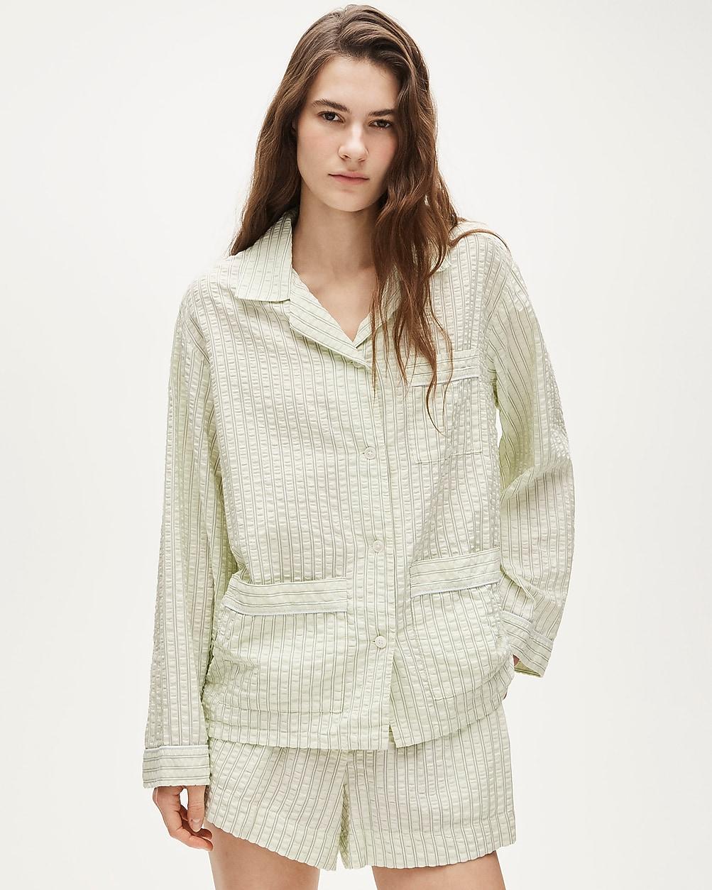 Seersucker pajama short set by J.CREW