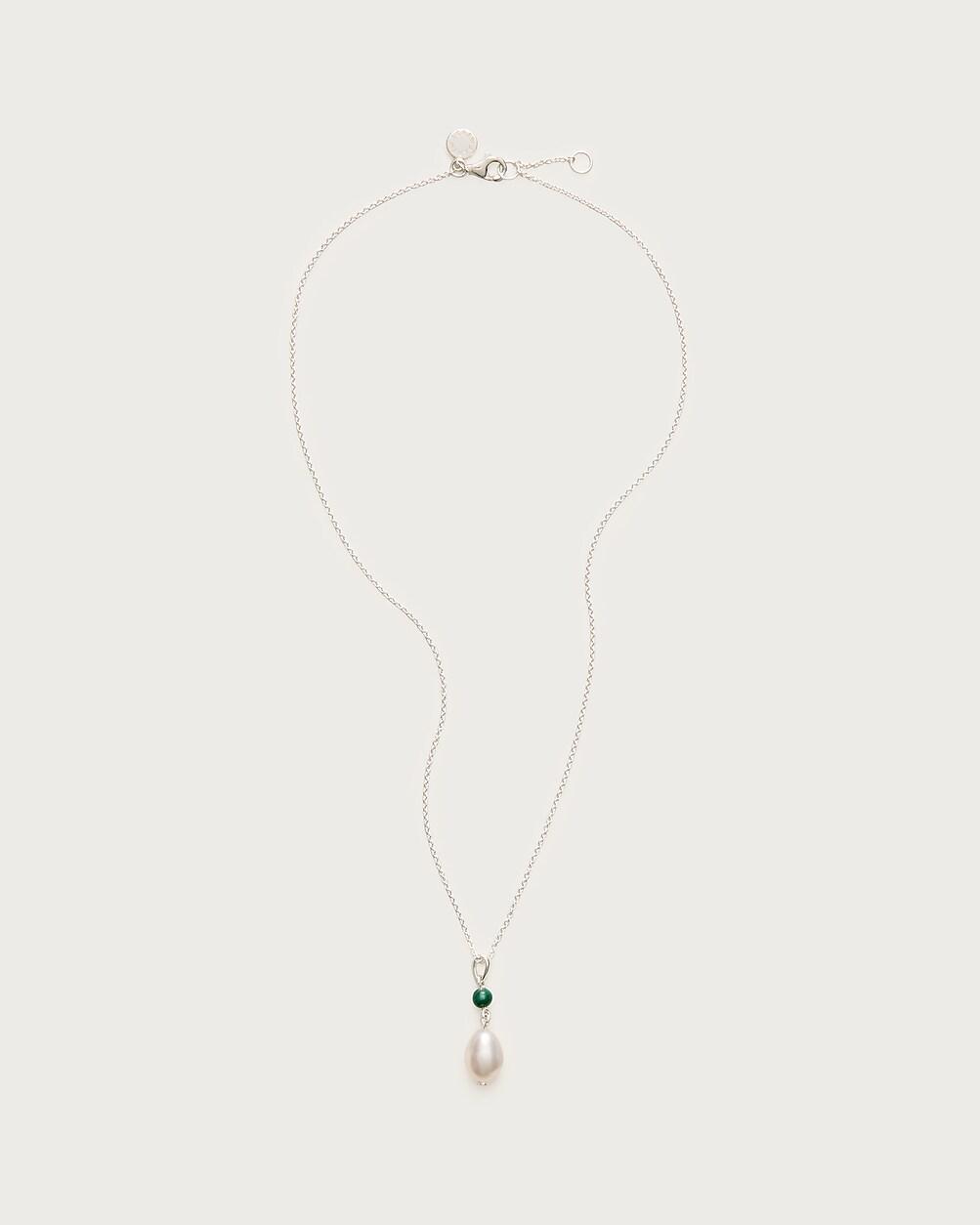 Silver-plated freshwater pearl necklace by J.CREW