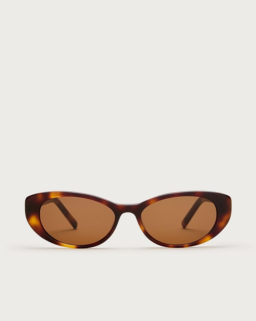 Sirena oval sunglasses by J.CREW
