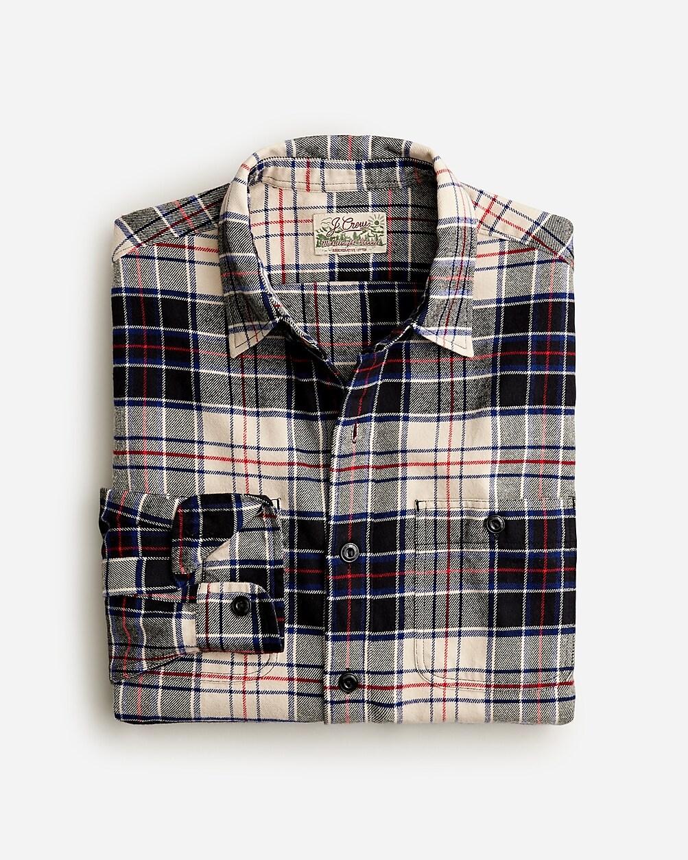 Slim Baird McNutt garment-dyed Irish linen shirt by J.CREW