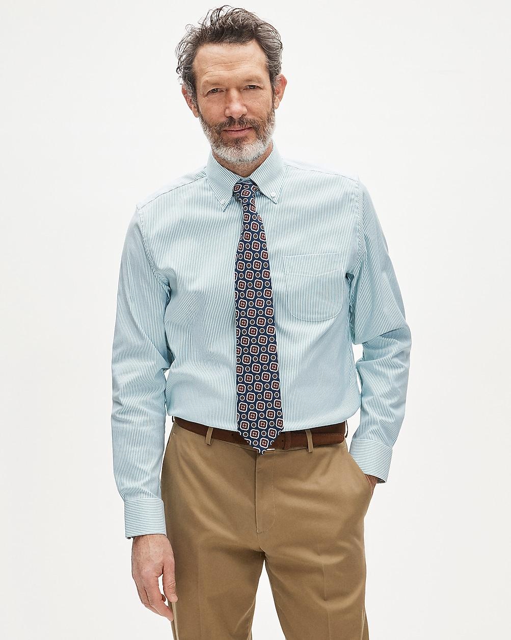 Slim Bowery performance stretch oxford shirt with button-down collar by J.CREW