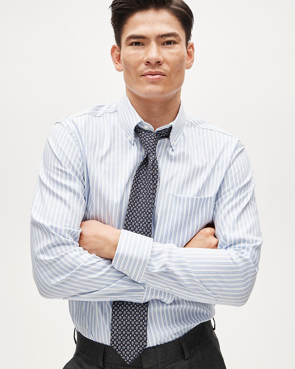 Slim Bowery performance stretch oxford shirt with button-down collar by J.CREW