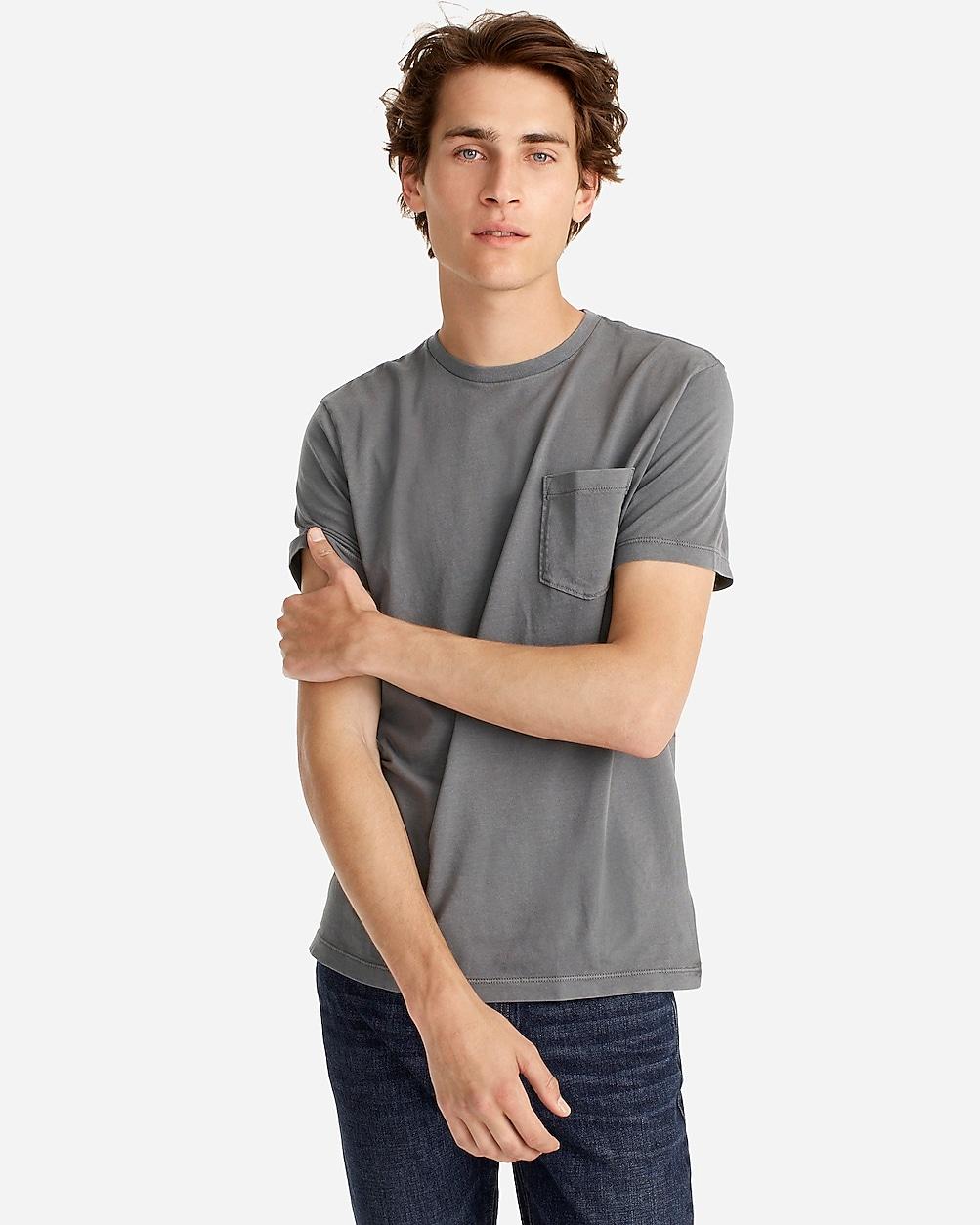 Slim Broken-in pocket crewneck T-shirt by J.CREW