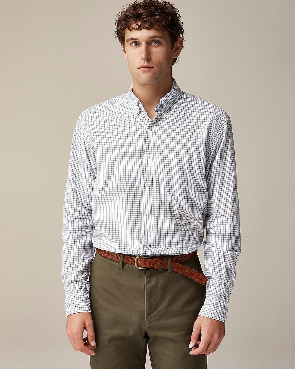Slim Secret Wash cotton poplin shirt by J.CREW