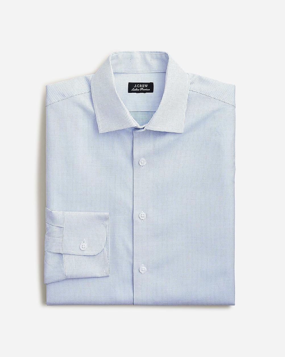 Slim-fit Ludlow Premium fine cotton shirts in dobby by J.CREW