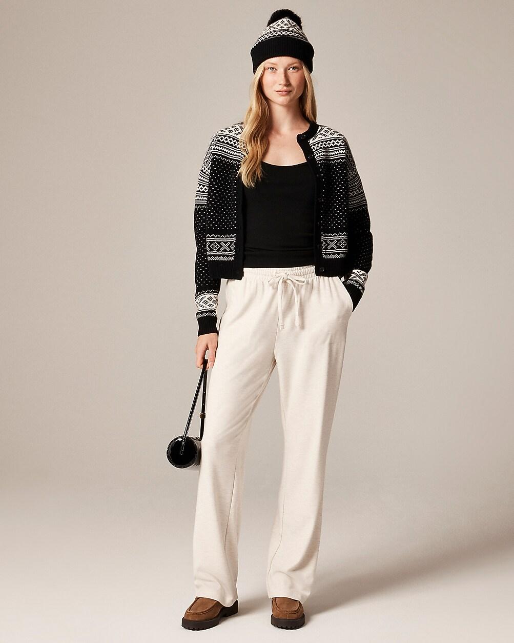 Soft rib wide-leg pant by J.CREW