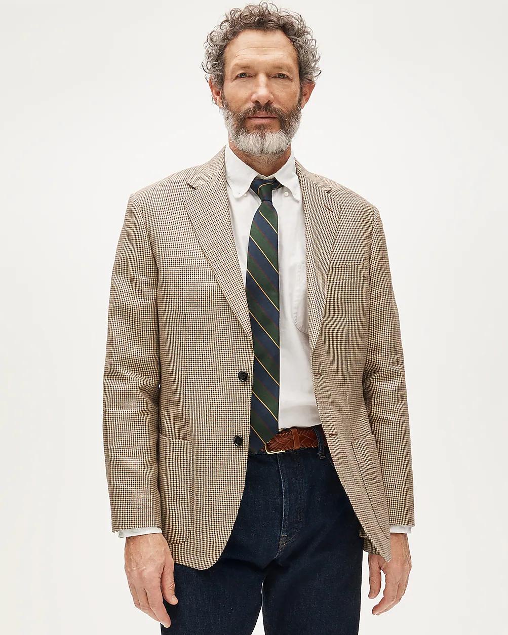 Sportcoat in English linen-wool blend by J.CREW