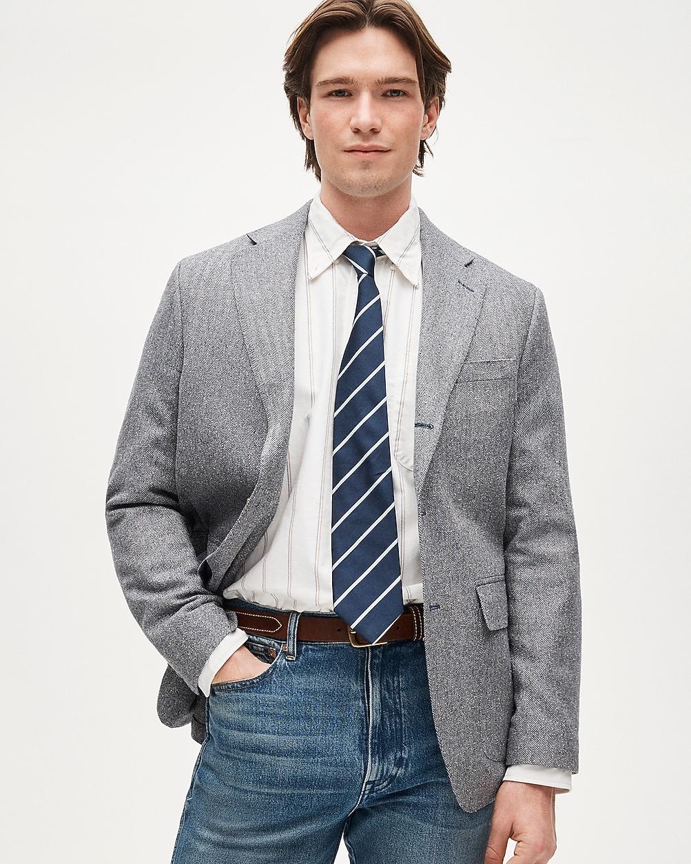 Sportcoat in Irish silk-cotton blend by J.CREW