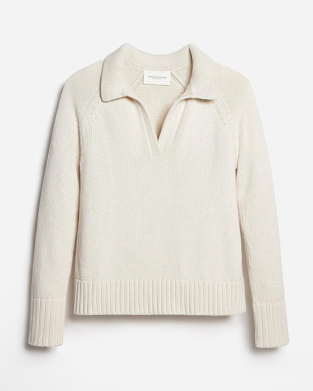 State of Cotton NYC Avery sweater-polo by J.CREW