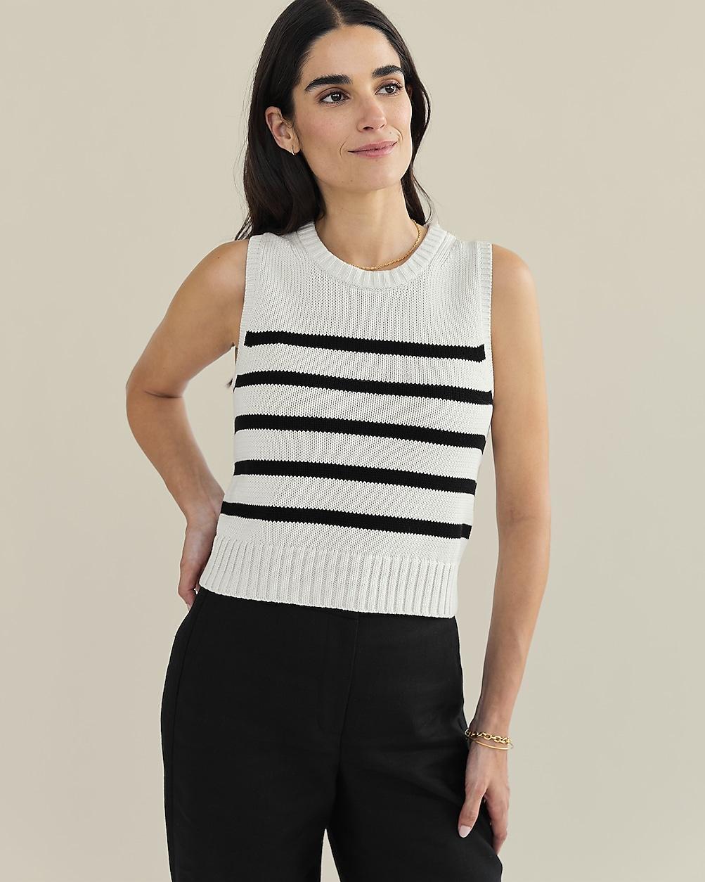 State of Cotton NYC Hayden striped crewneck sweater by J.CREW