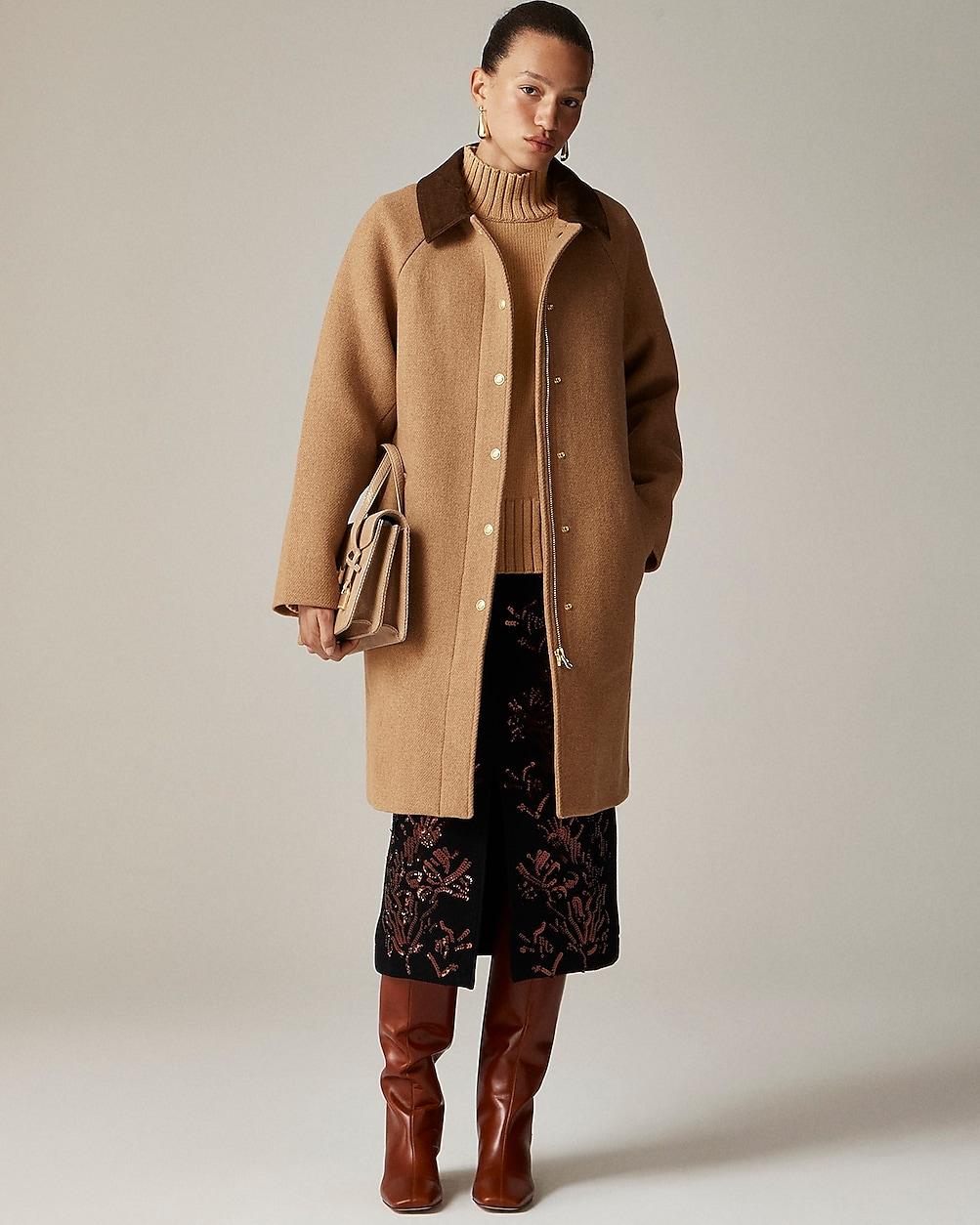 Stowe parka in Italian stadium-cloth by J.CREW