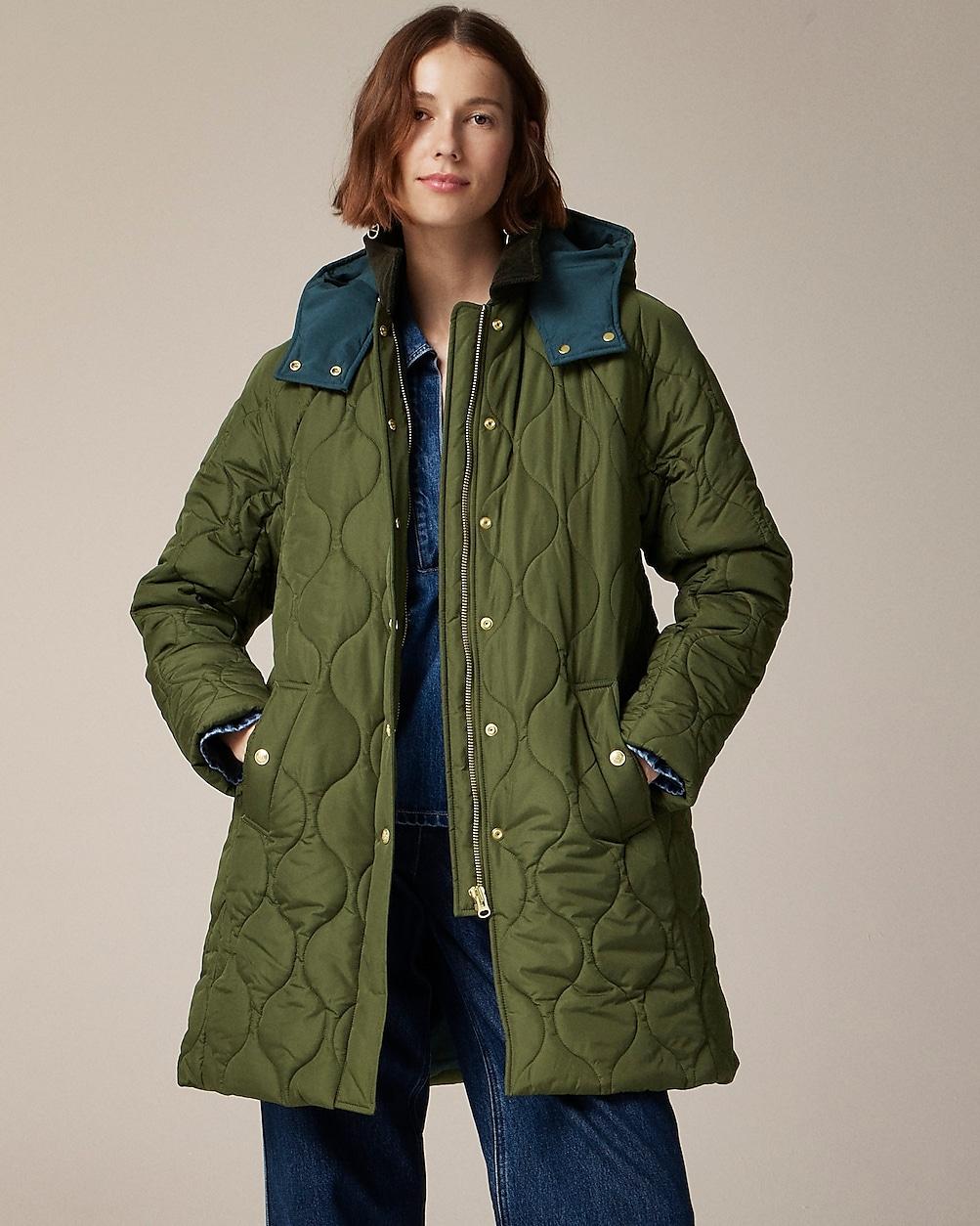 Stowe puffer jacket with PrimaLoft® by J.CREW