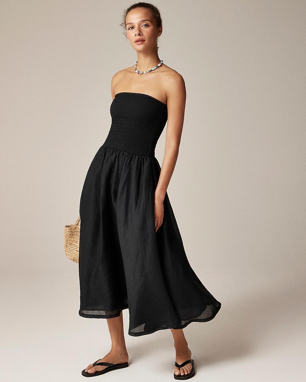 Strapless mixy dress by J.CREW