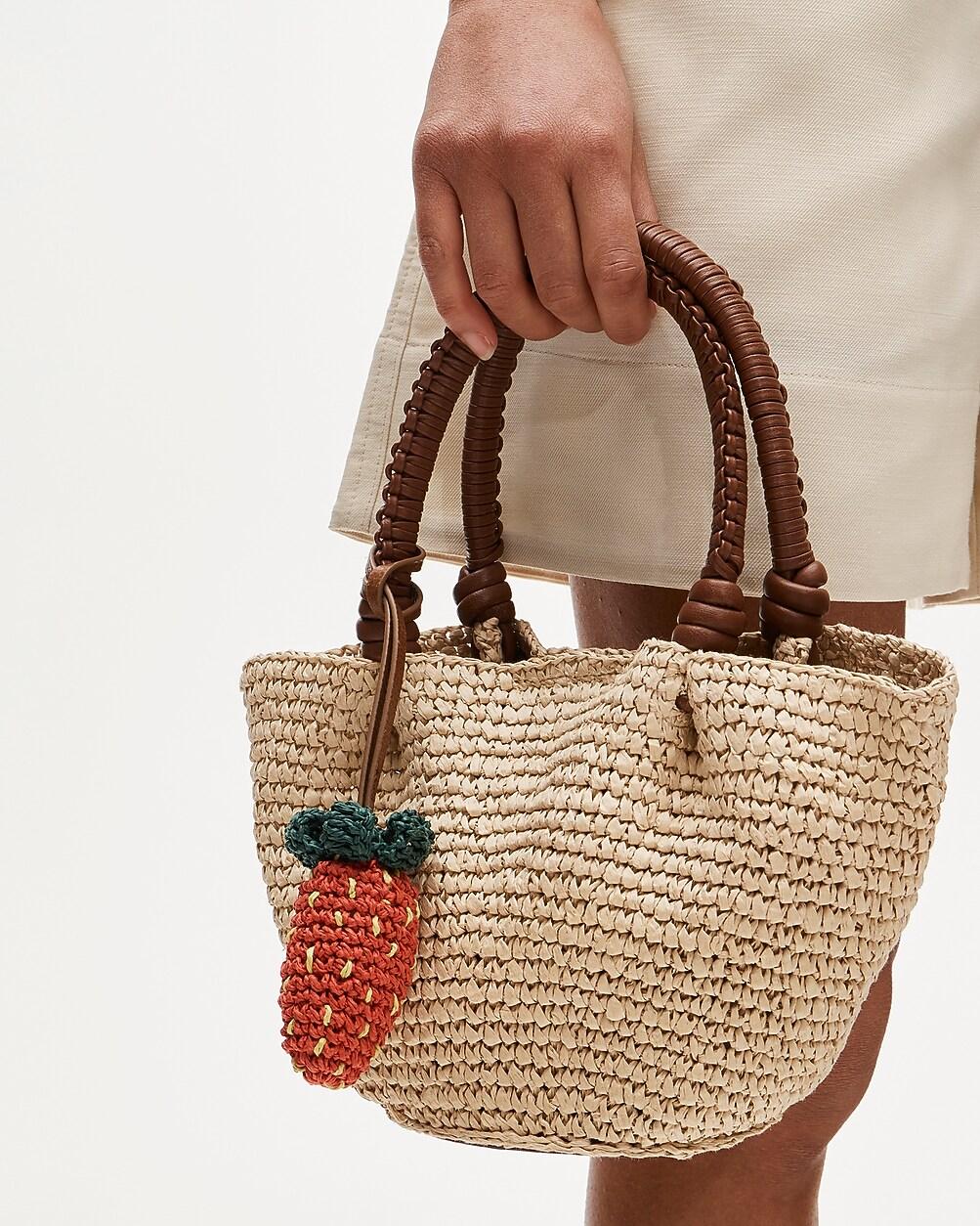 Strawberry bag charm by J.CREW