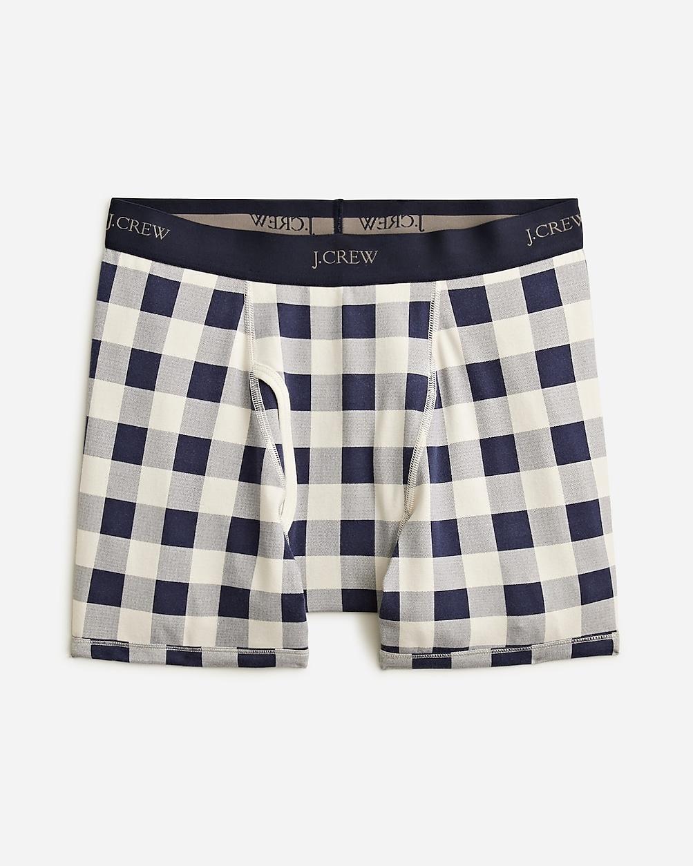 "Stretch 4"" boxer briefs in print" by J.CREW