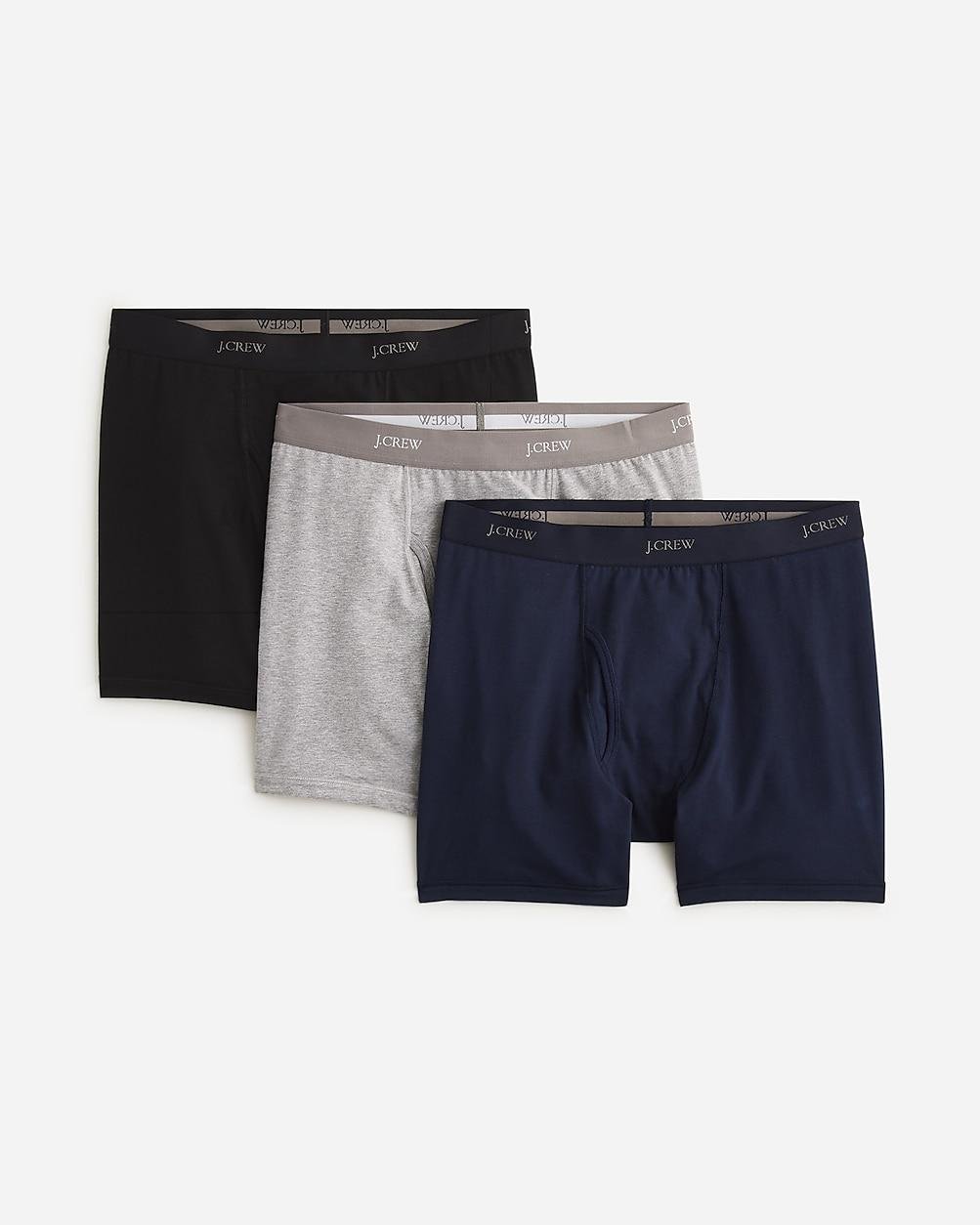 Stretch 4'' boxer briefs three-pack by J.CREW