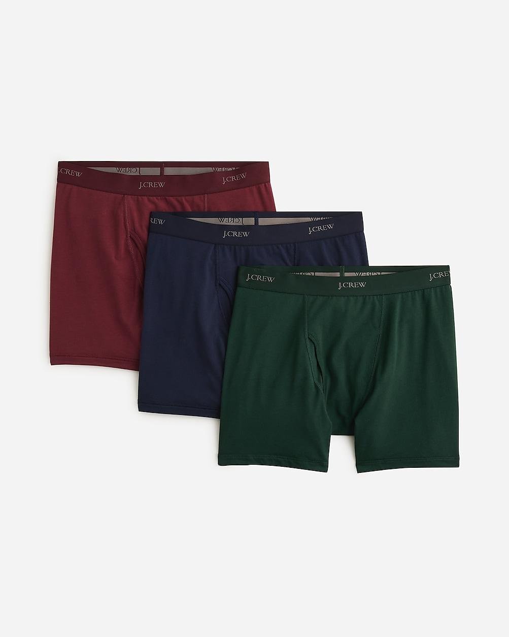 Stretch 4'' boxer briefs three-pack by J.CREW
