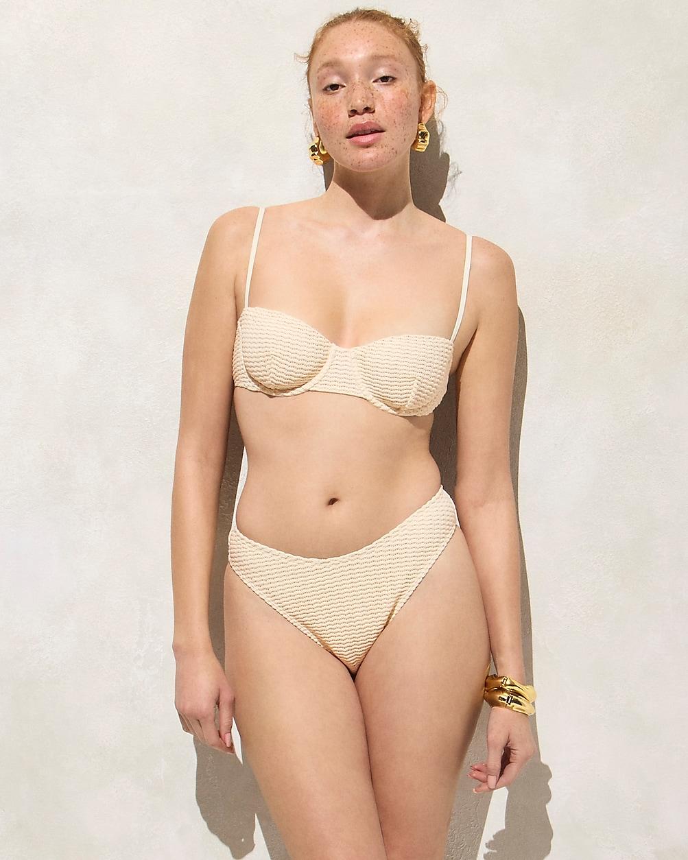 Sunny crochet bikini bottom by J.CREW