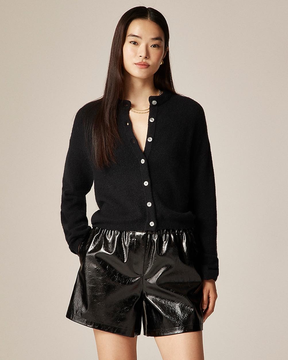 Supersoft bubble-hem cardigan by J.CREW