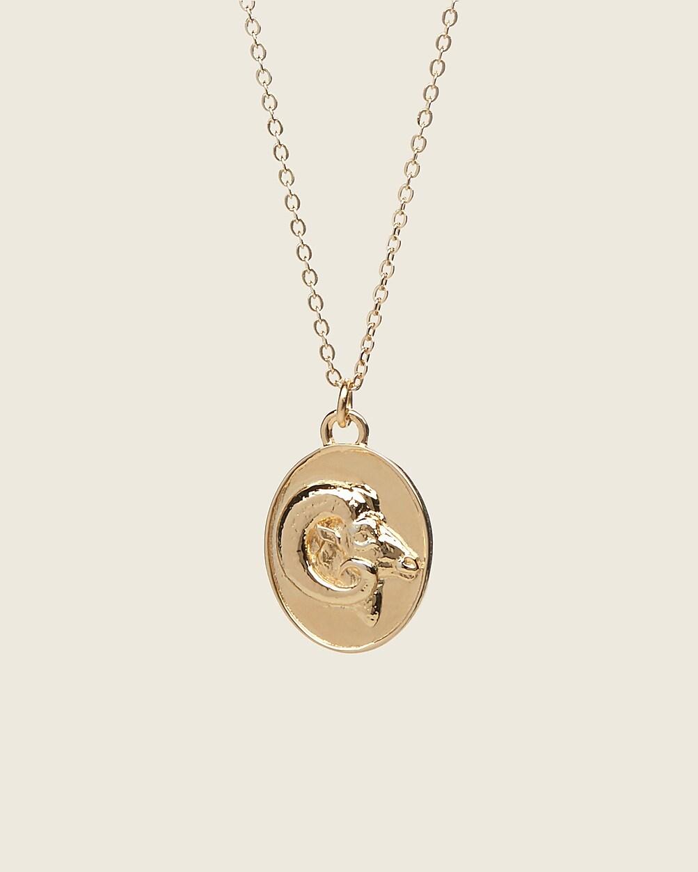 TALON JEWELRY zodiac pendant necklace by J.CREW