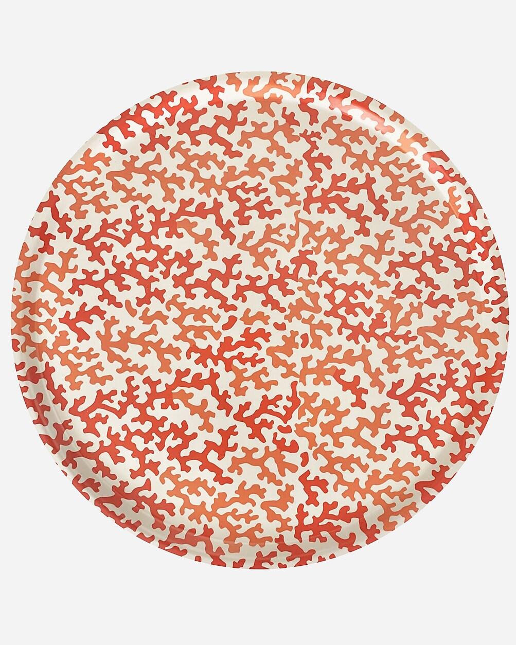 TISCH NEW YORK Atlantic coral tray 45 by J.CREW