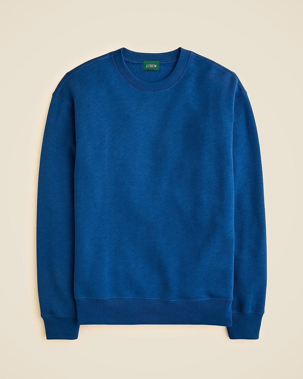 Tall '83 fleece crewneck sweatshirt by J.CREW
