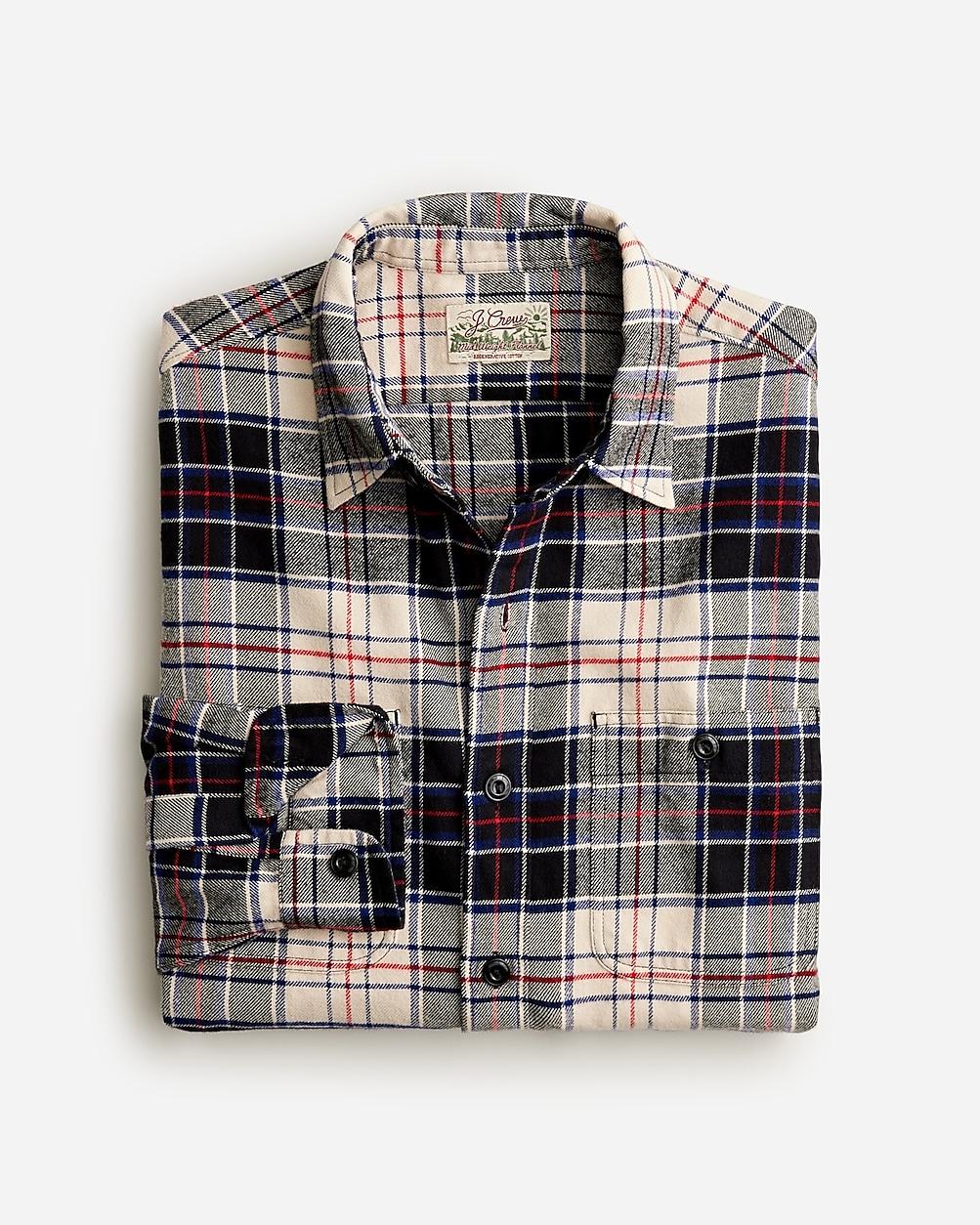 Tall Baird McNutt garment-dyed Irish linen shirt by J.CREW