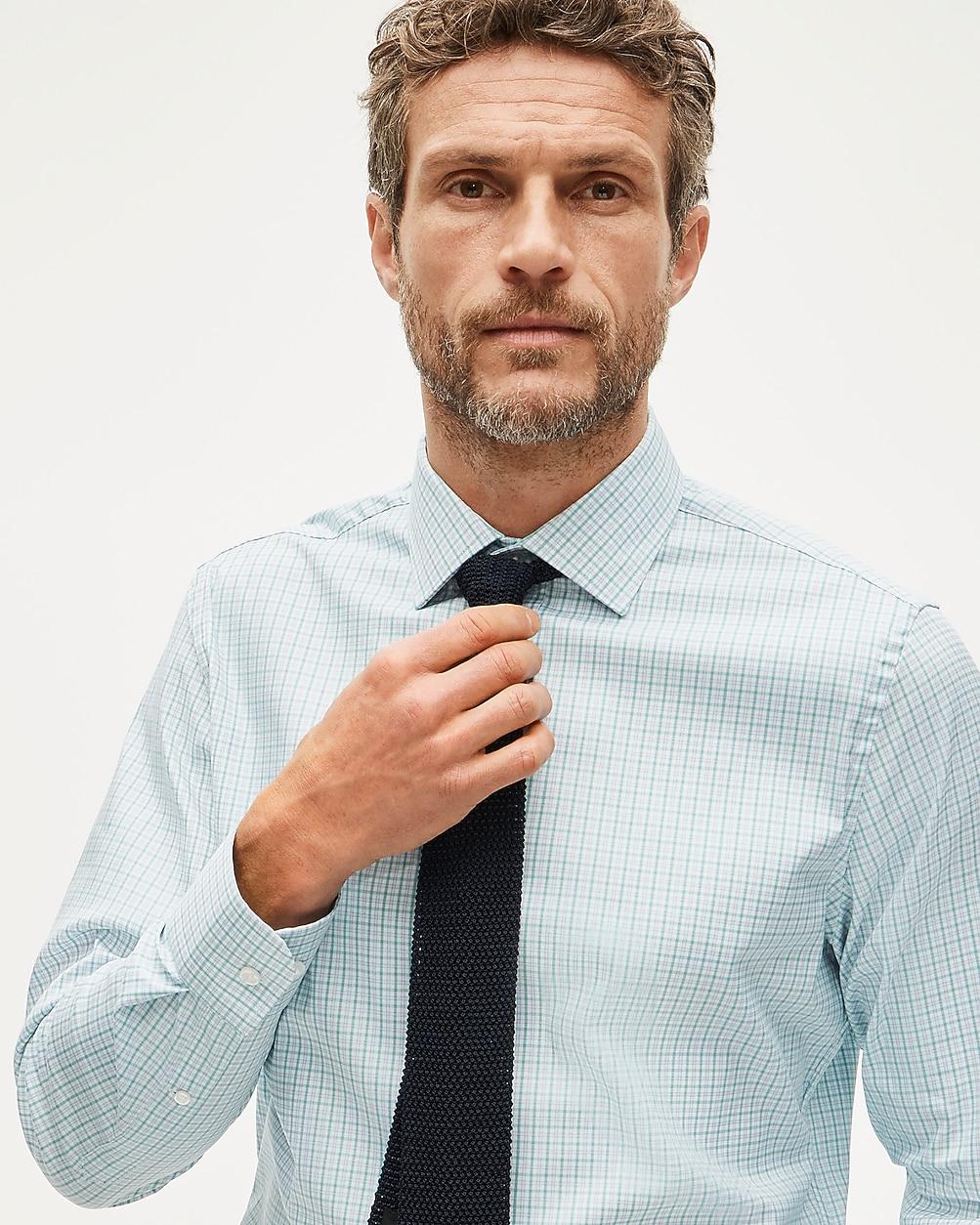 Tall Bowery performance stretch shirts with spread collar by J.CREW