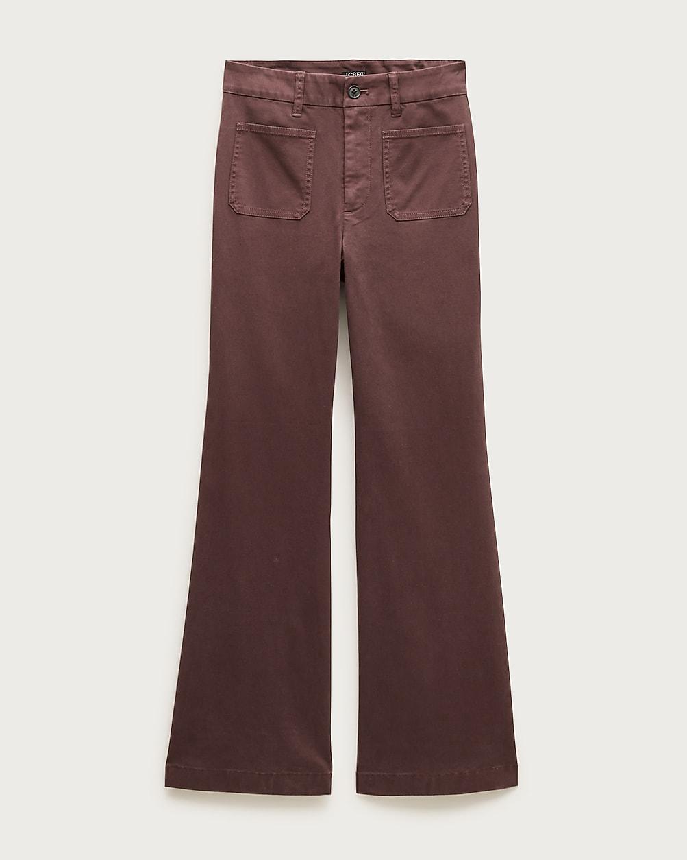 Tall Charley kickout crop pant in chino by J.CREW