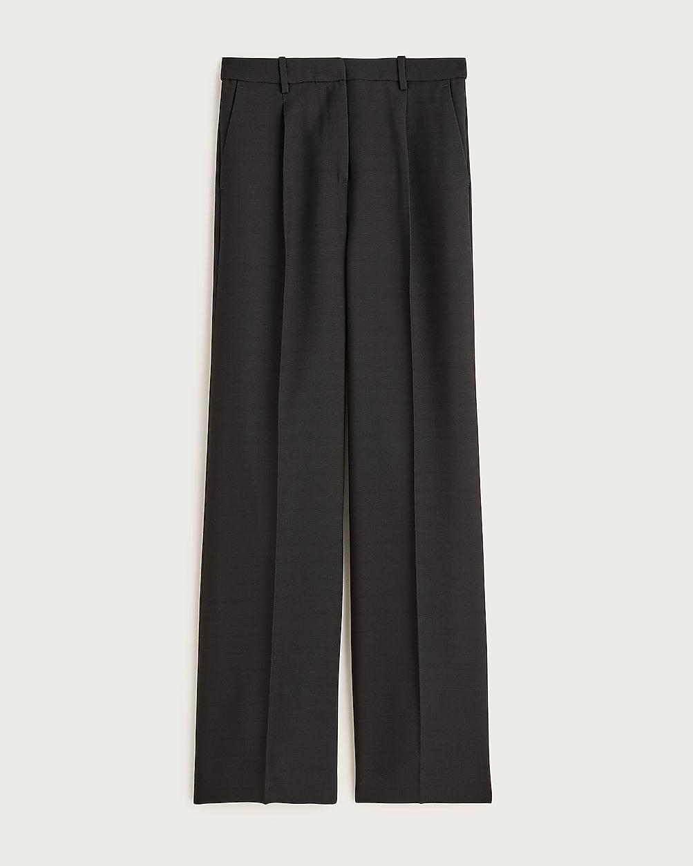 Tall Essential wide-leg pant in luster canvas by J.CREW
