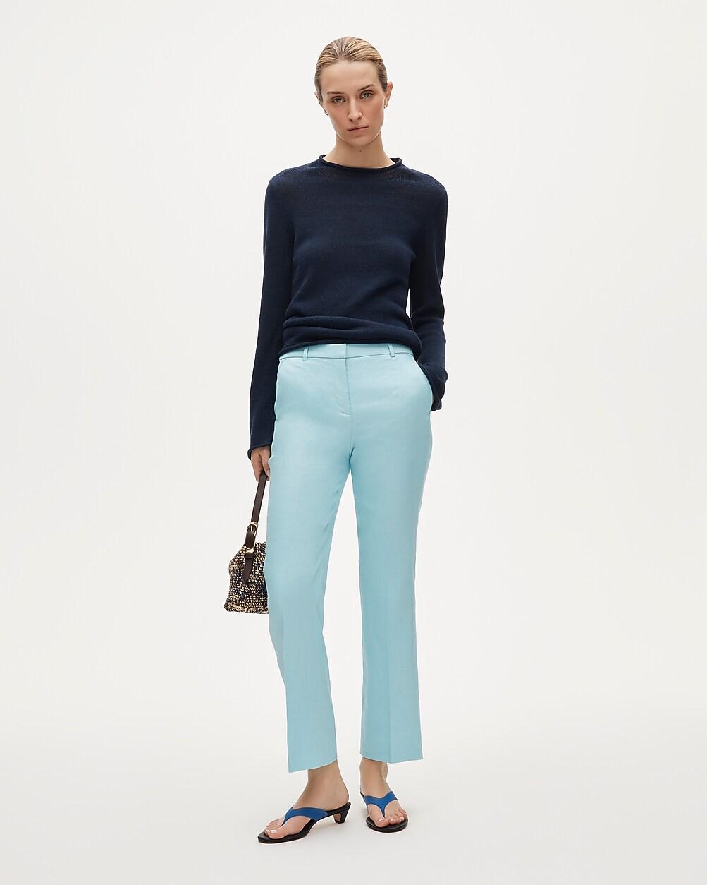 Tall Kaya pant in stretch linen blend by J.CREW