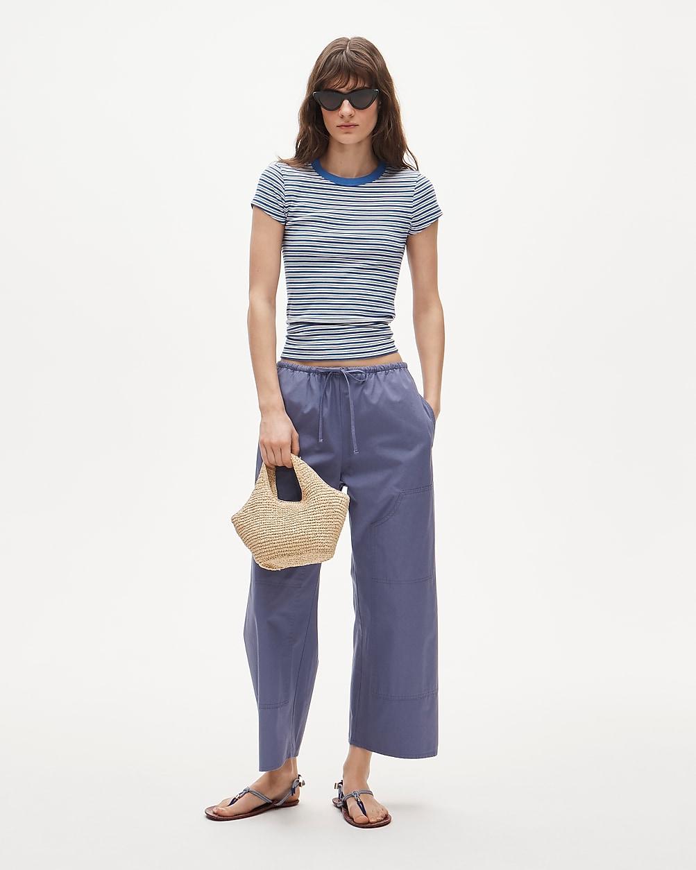 Tall Luna pant in cotton poplin by J.CREW