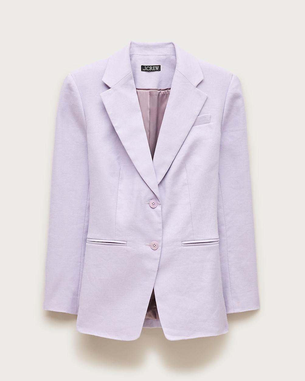 Tall Margeaux blazer in stretch linen blend by J.CREW