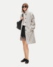 Tall Soho car coat in plaid double-faced cotton by J.CREW